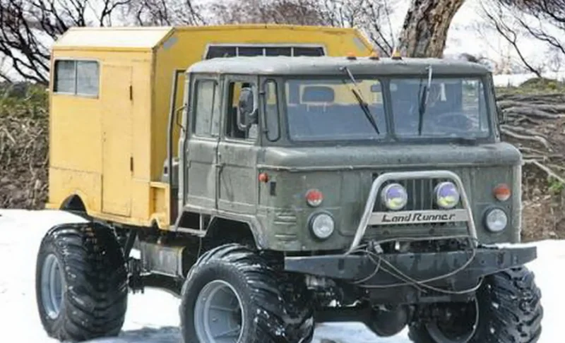 ГАЗ 66 снегоболотоход
