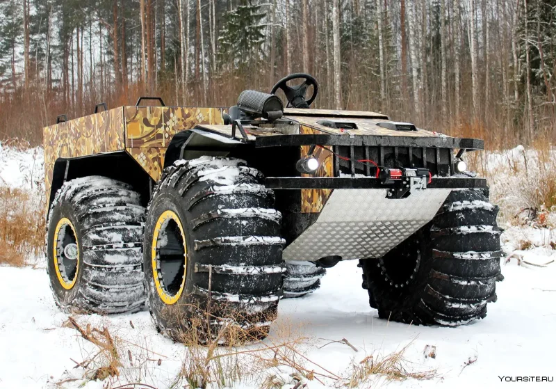 Снегоболотоход Terracross