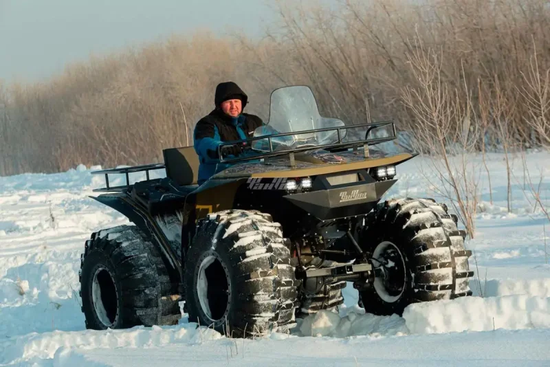Снегоболотоход-квадроцикл Фантом 4x4