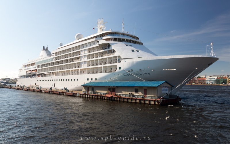 Silver Whisper лайнер в Санкт-Петербурге