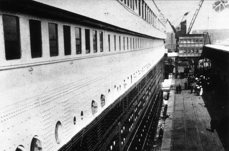 Титаник фото 1912