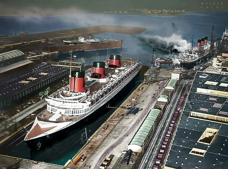SS Normandie лайнер