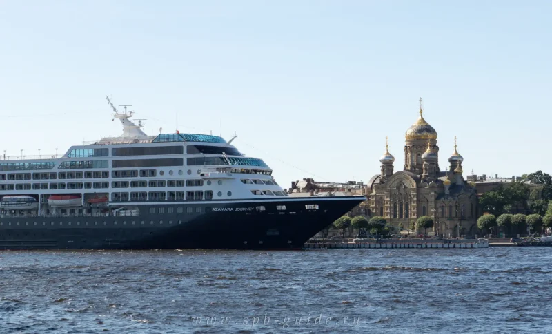 Silver Whisper лайнер в Санкт-Петербурге