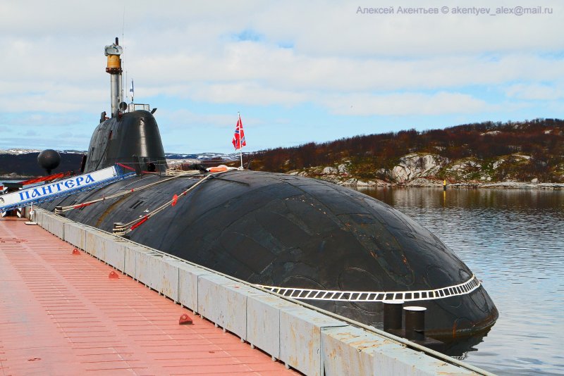 Самая большая русская подводная лодка в Российской Федерации