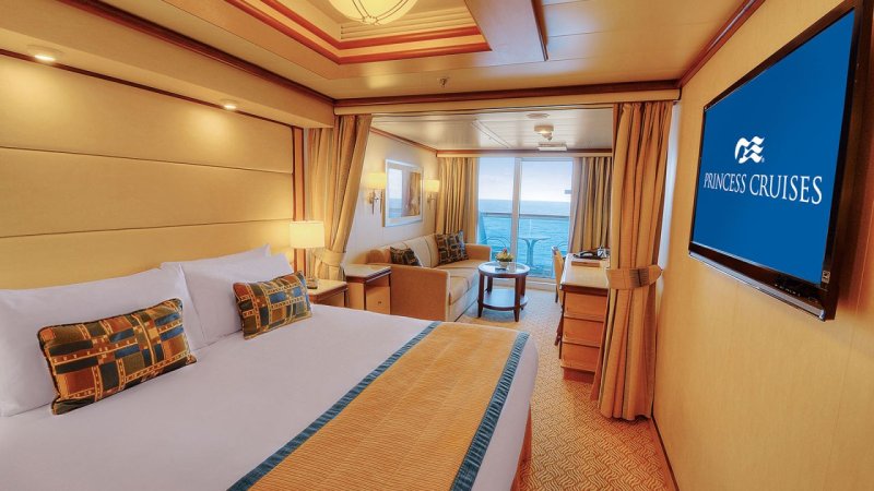 Regal Princess лайнер каюта с балконом