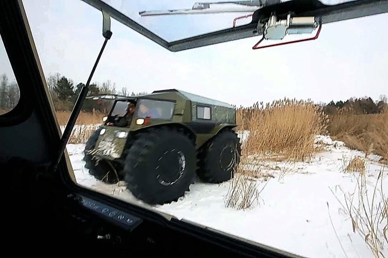 Вездеход 4на 4 колесо камера