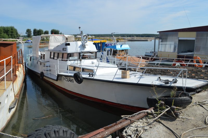 Промерный катер р-159