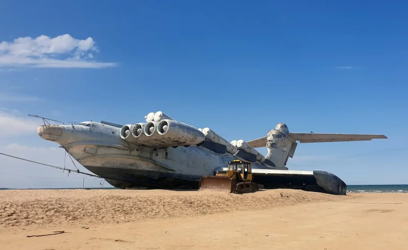 Экраноплан на Аравийском море