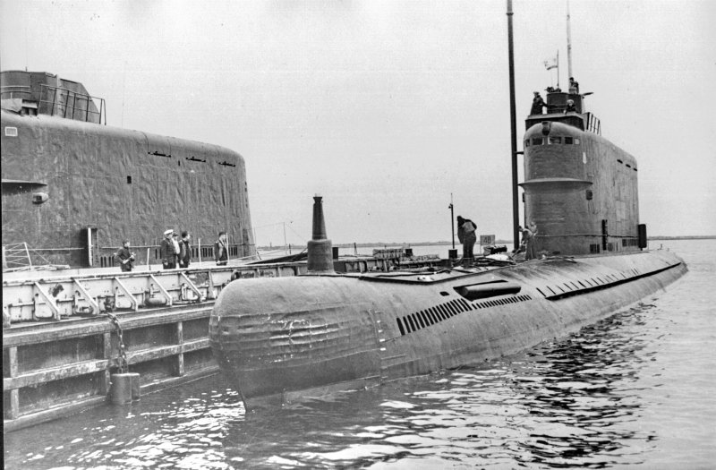 Подводная лодка проект 629 БС 107