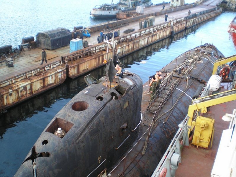Атомная подводная лодка проекта 658