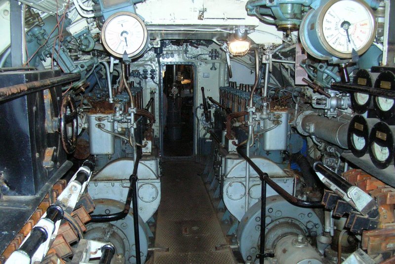 Подводная лодка Кубрик капитана