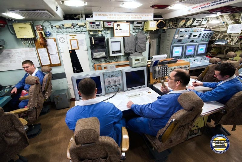 Внутри подводной лодки u-4712
