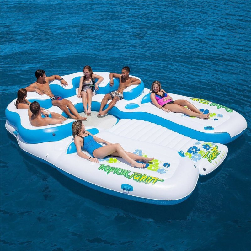 Tropical Tahiti giant 6 person Inflatable