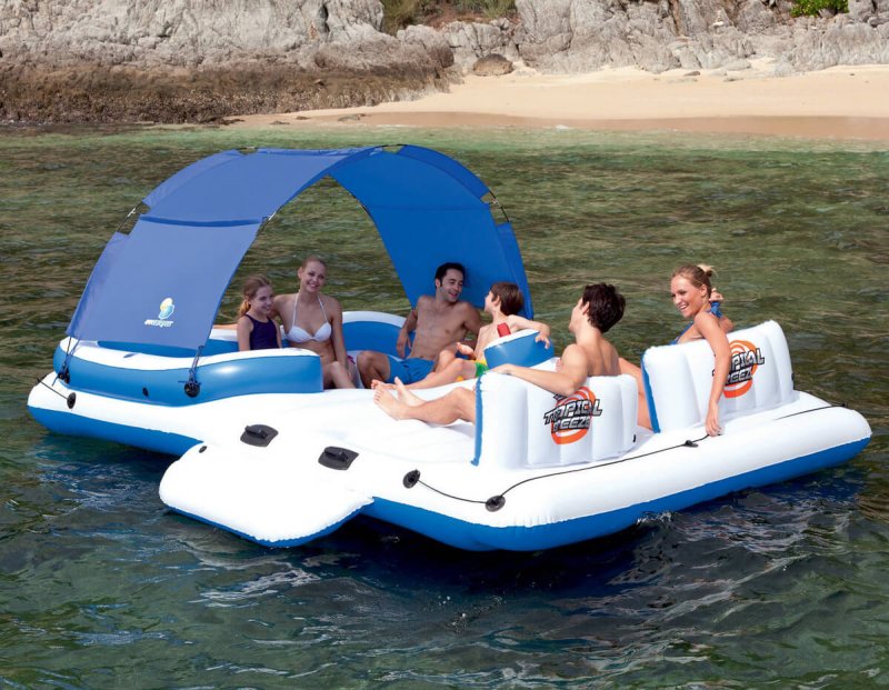 Надувной матрас мороженое "Ice Cream mat" Intex 224х107см