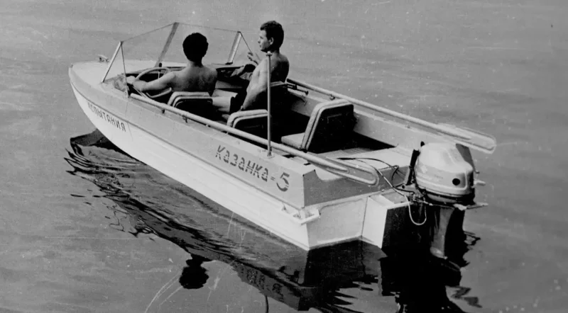 Лодка Казанка 1971