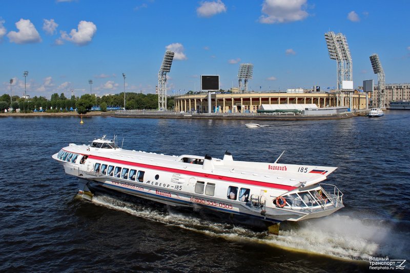 Метеор теплоход на подводных крыльях