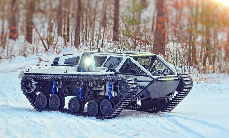 Гусеничный вездеход Охотец