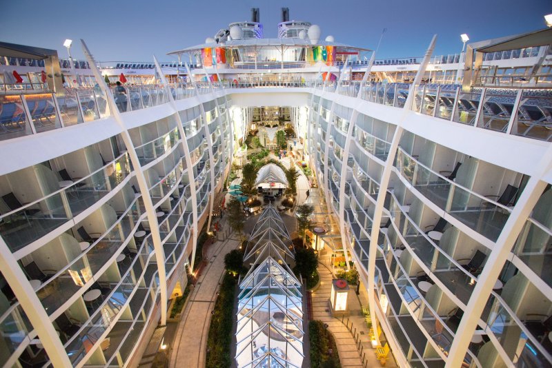 Круизный корабль "Harmony of the Seas"