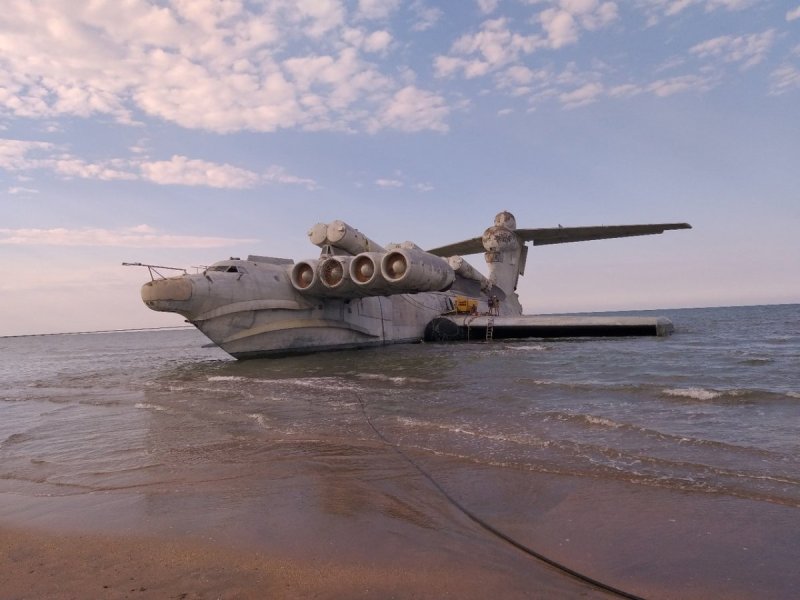 Экраноплан Лунь 2021