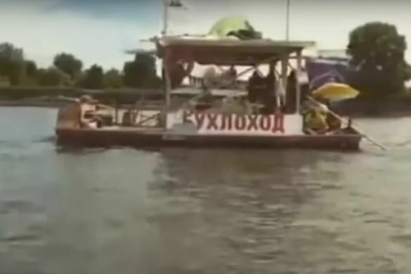 Бухлоход по Волге