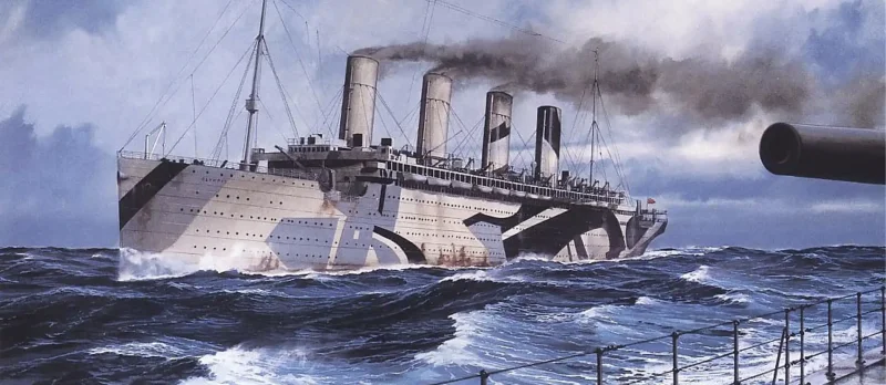Лайнер Британик 1928