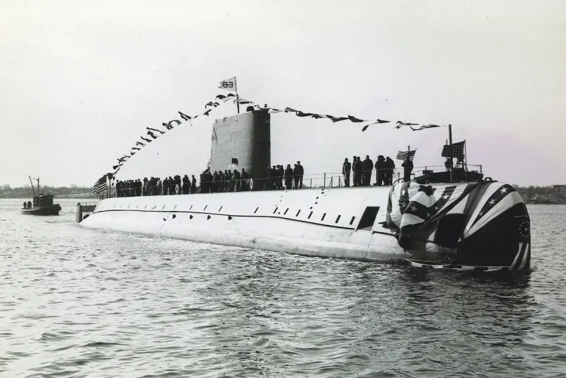 Первая атомная подводная лодка «Наутилус». США 1954 Г.