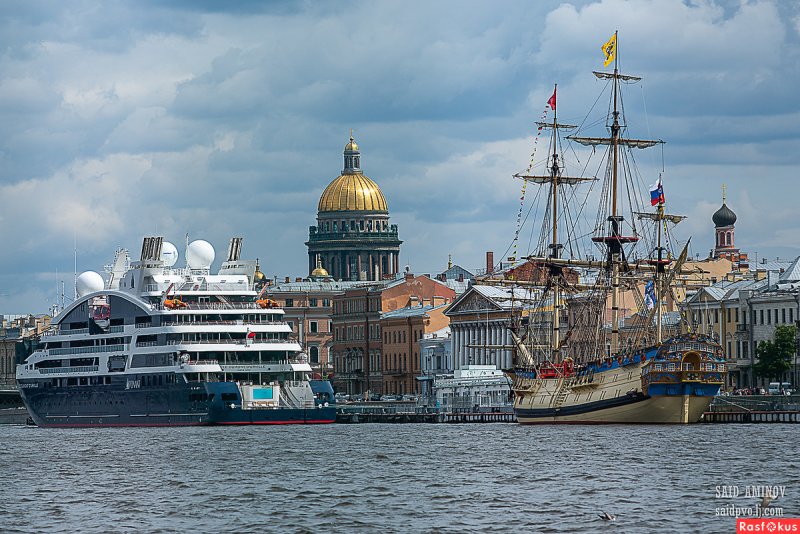 Silver Whisper лайнер в Санкт-Петербурге