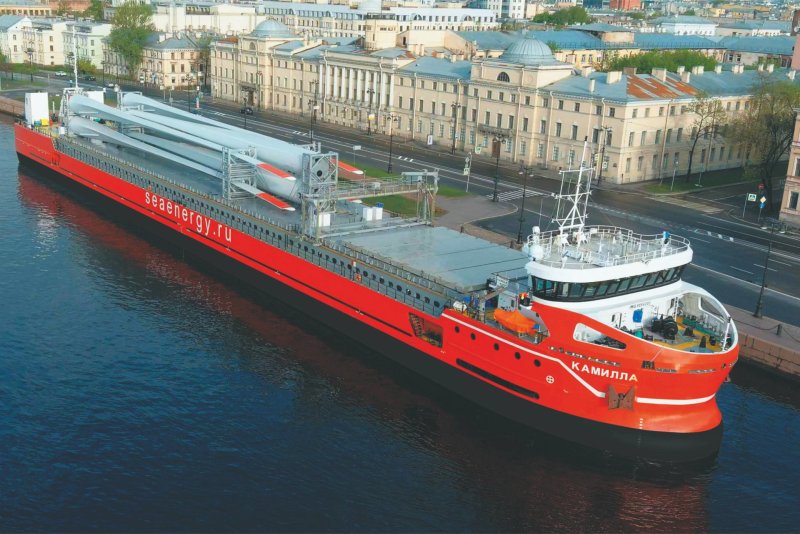 Теплоход Камилла сухогруз