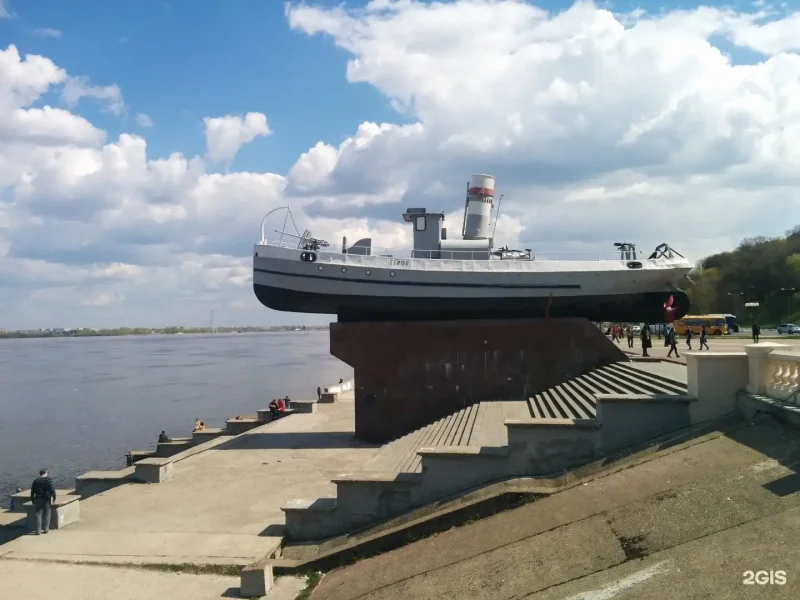 Катер герой в Нижнем Новгороде