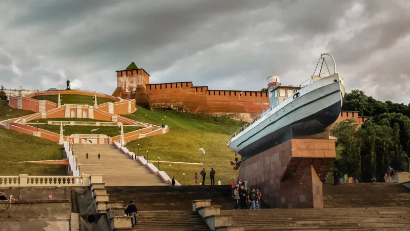 Катер герой в Нижнем Новгороде