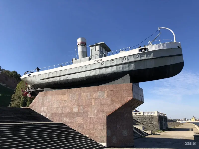 Катер герой в Нижнем Новгороде