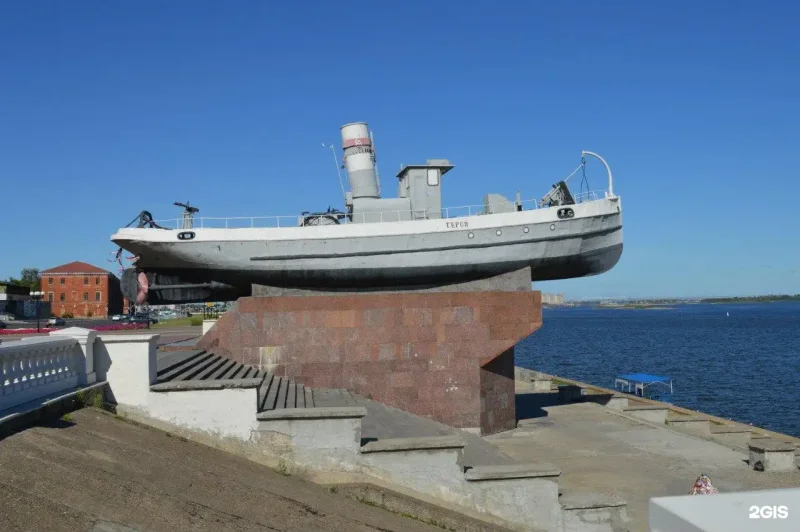 Катер герой НН вид сбоку