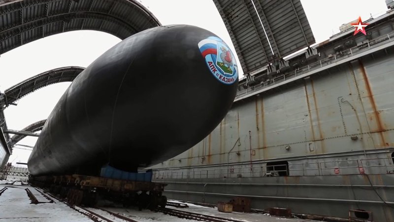 Атомная подводная лодка Казань