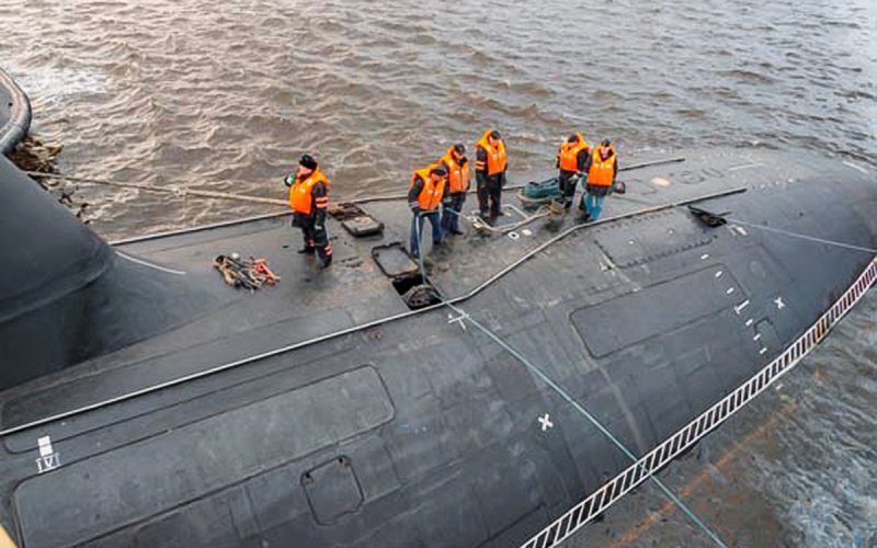 Атомный подводный крейсер к-561 Казань