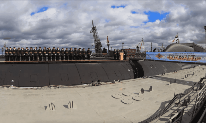 Атомный подводный крейсер к-561 Казань