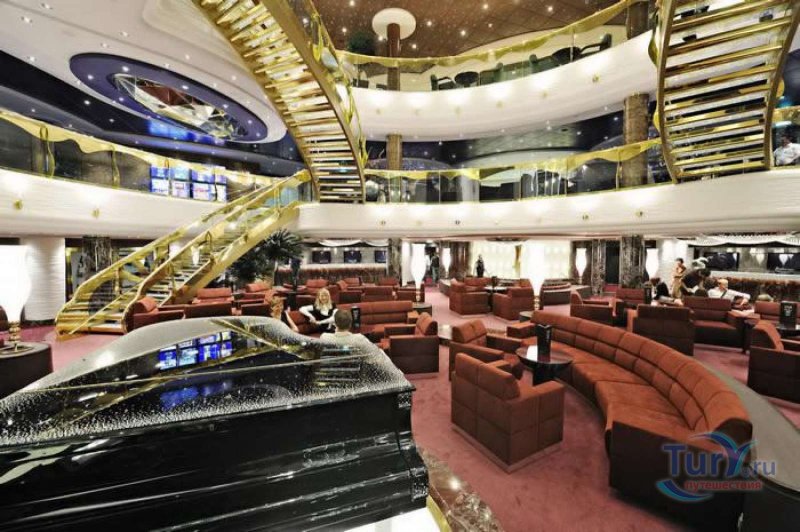 Круиз MSC splendida внутри