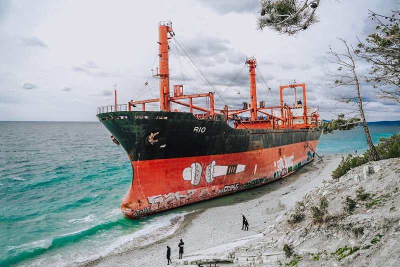 Сухогруз Rio в Кабардинке