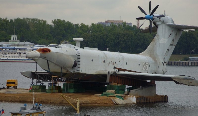 Каспийский монстр экраноплан Лунь