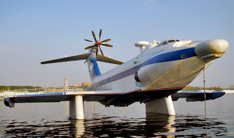 Экраноплан орлёнок в Каспийске