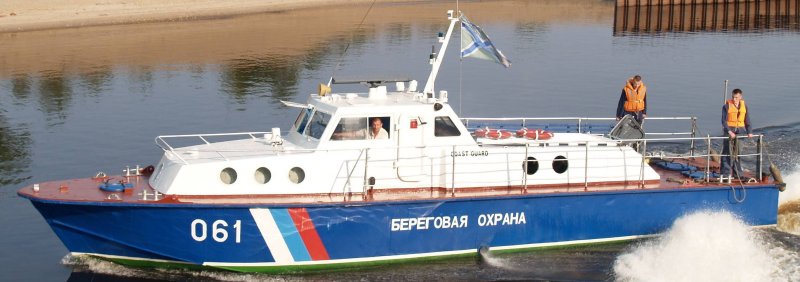 Речной пограничный катер Аист проект 1398б