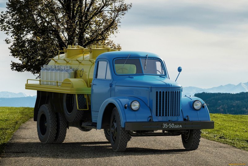 УРАЛЗИС-355м молоковоз
