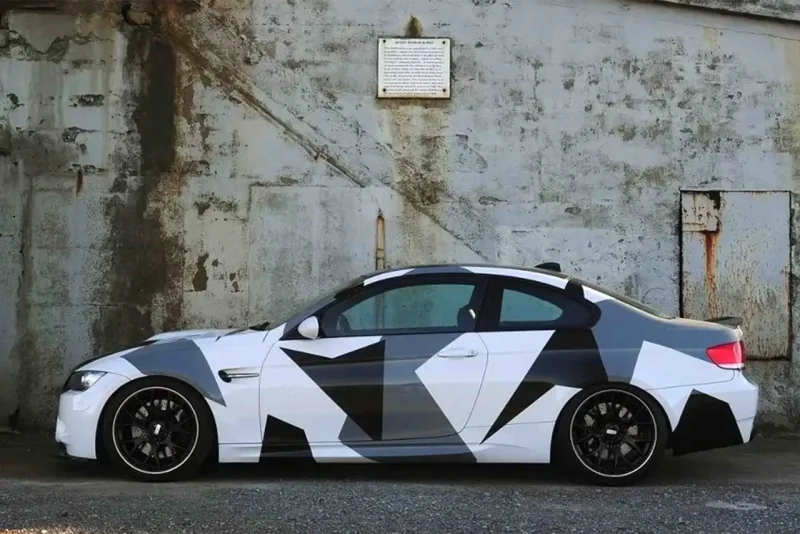 Ferrari f430 камуфляжный винил