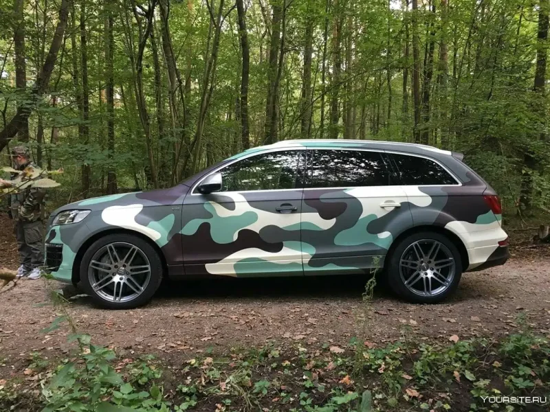 Камуфляжная Audi q3