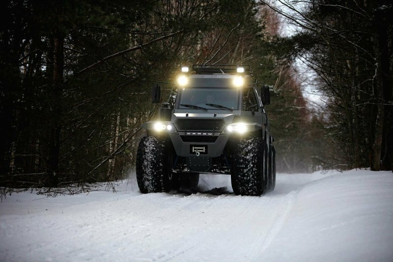 Вездеход шаман автодом