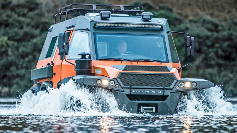 Вездеход АВТОРОС шаман 8x8 черный