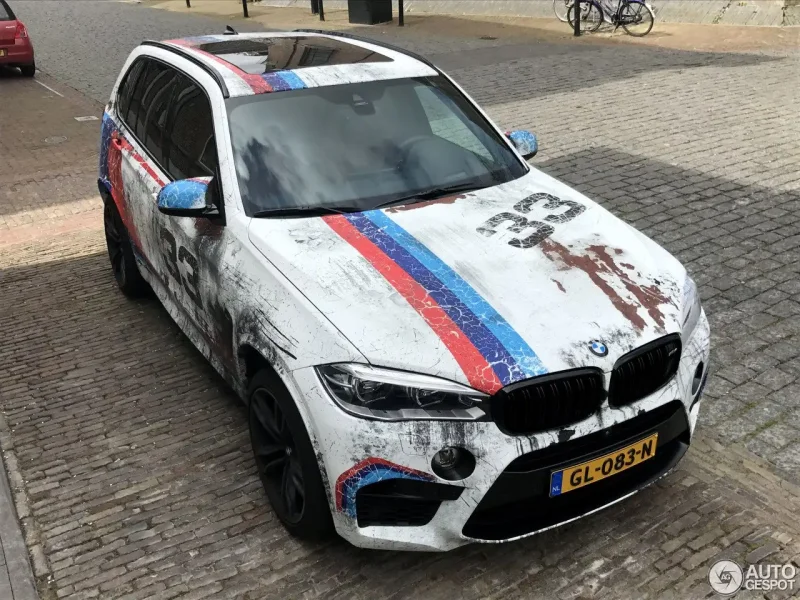 BMW x5m винил