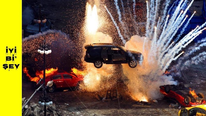 Горящий автомобиль