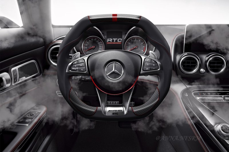 AMG GTR руль