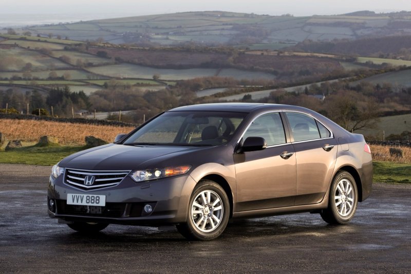 Honda Accord 2008 черная