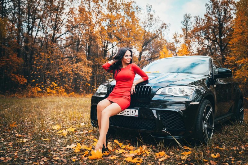 Фотосессия с машиной